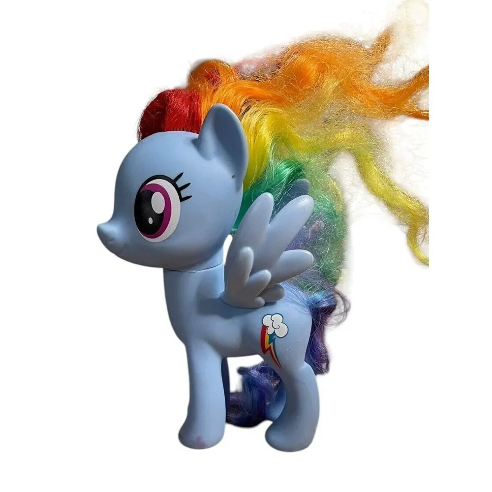 My Little Pony Hasbro Lot Of 7 Various Collectible Brushable Toys Rainbow Bright